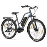 VTT électrique Touroll MA2 (27,5 pouces, moteur central, freins à disque hydrauliques, Shimano 7 vitesses, 100 km) à 699 €
