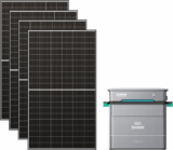 Kit solaire Zendure Solarflow Hyper 2000 (micro onduleur hybride, batterie 1920Wh, plug and play) + 4 panneaux solaires 500W