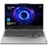 PC portable Lenovo 15 pouces LOQ 15IRX10 (FHD IPS 144 Hz, Intel Core i7-13650HX, 16 Go RAM DDR5, SSD 512 Go, RTX 5060 100W 8 Go, sans OS) à 824,99 €