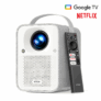 Vidéoprojecteur ETOE Seal (Full HD, 400 ANSI, bloc optique étanche, certifié Netflix, Android TV) à 89 €